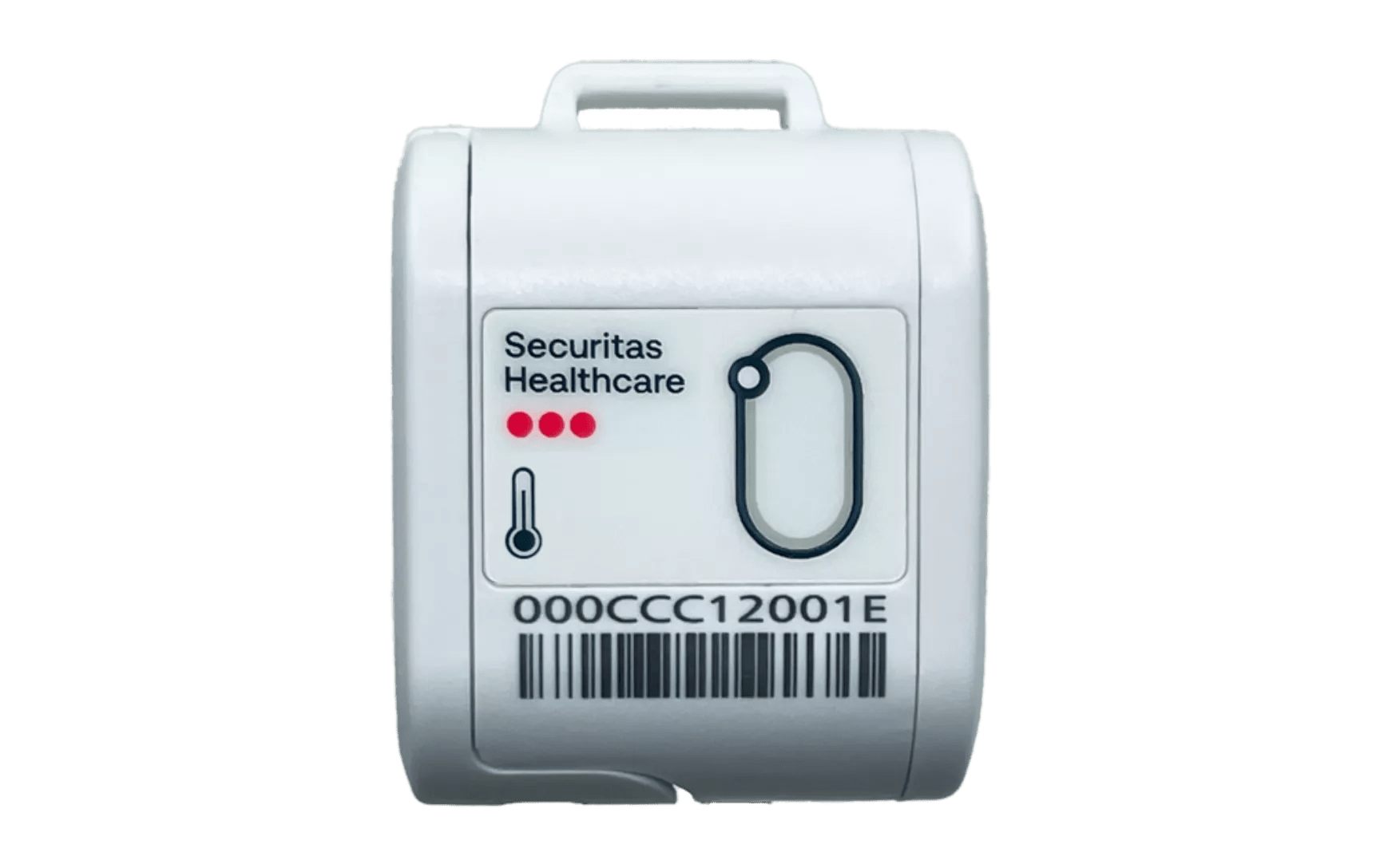 T15a temperature monitoring tag from Securitas Healthcare, part of its Environmental Monitoring solution