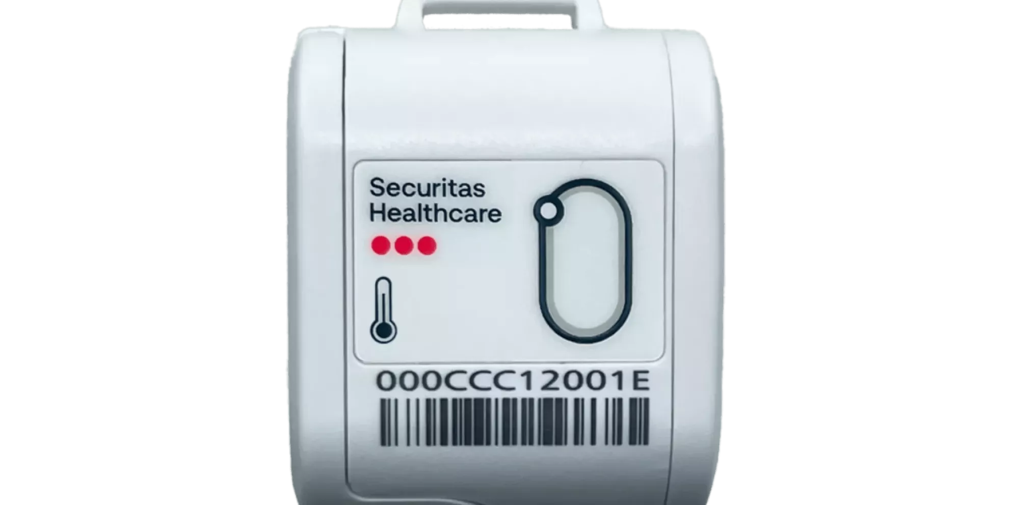 T15a temperature monitoring tag from Securitas Healthcare, part of its Environmental Monitoring solution