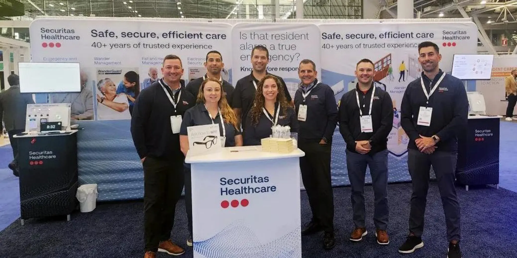Securitas Healthcare team exhibiting at LeadingAge Annual Meeting and Expo