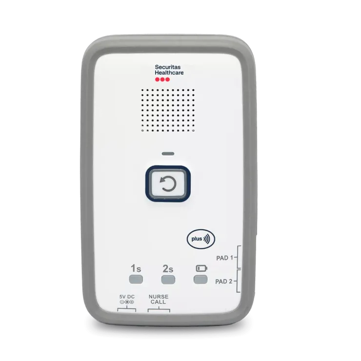 Front view of Securitas Healthcare's M210 Fall Monitoring System