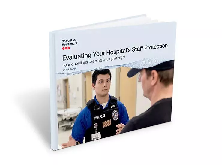Securitas Healthcare Staff Protection white paper book preview