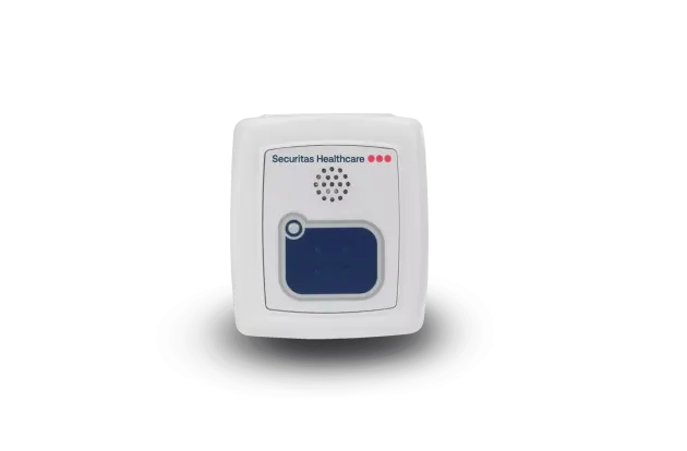 Securitas Healthcare T14 Staff Protection badge.