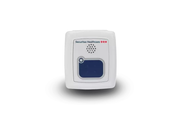 Securitas Healthcare T14 Staff Protection badge.