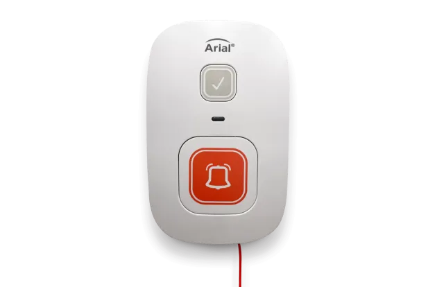 Front view of the Arial Wireless Call Station