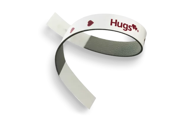 Securitas Healthcare Hugs infant and pediatric protection tag band