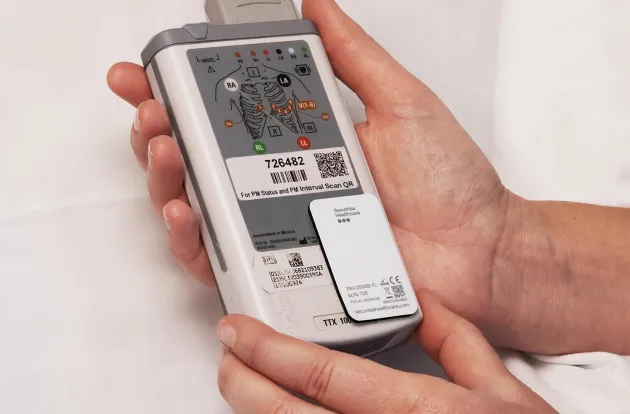 T25 Asset Management BLE tag for hospitals from Securitas Healthcare