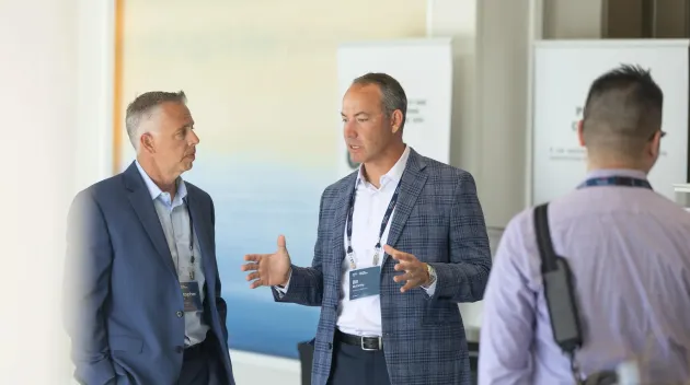Chris Ferguson and Bill McCarthy from Securitas Healthcare