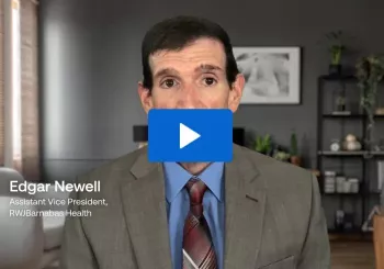 Close-up of Edgar Newell, Assistant Vice President at RWJBarnabas Health in New Jersey