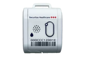 T15ah humidity monitoring tag, offered as part of Securitas Healthcare's Environmental Monitoring solution