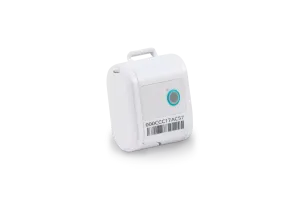Securitas Healthcare's T12s Asset Management tag facing right