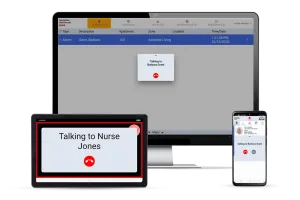 Arial Resident, a 2-way voice feature of Arial Emergency and Nurse Call from Securitas Healthcare
