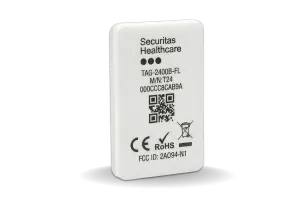 Asset Management tags for hospital RTLS asset tracking from Securitas Healthcare