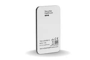 Asset Management tags for hospital RTLS asset tracking from Securitas Healthcare