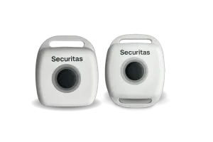 T23 BLE badge for staff duress, part of the Securitas Healthcare RTLS Staff Protection solution for hospitals