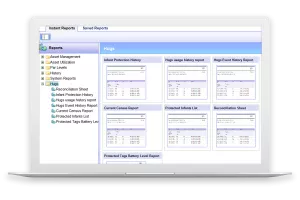 Hugs Reports Software Screen