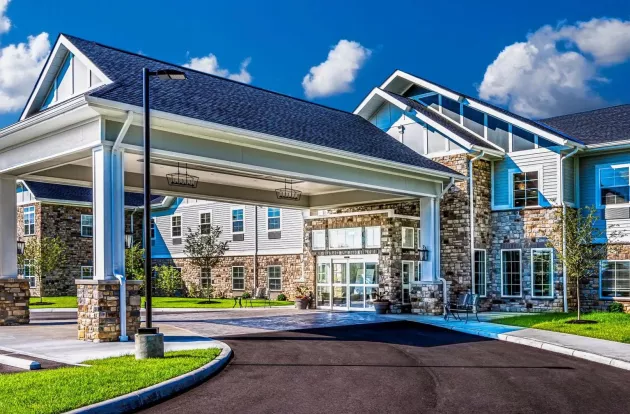 Exterior of Provision Living at West Clermont, a facility that uses Securitas Healthcare senior living solutions