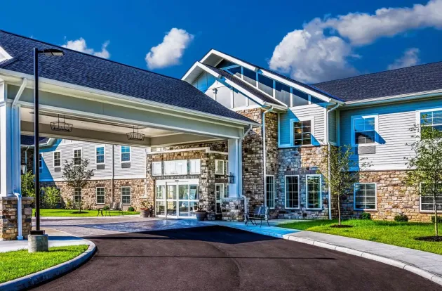 Exterior of Provision Living at West Clermont, a facility that uses Securitas Healthcare senior living solutions