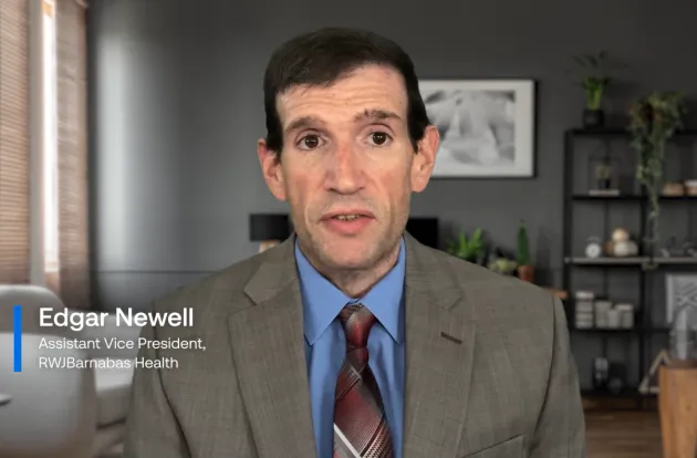 Edgar Newell, Assistant Vice President at RWJBarnabas Health