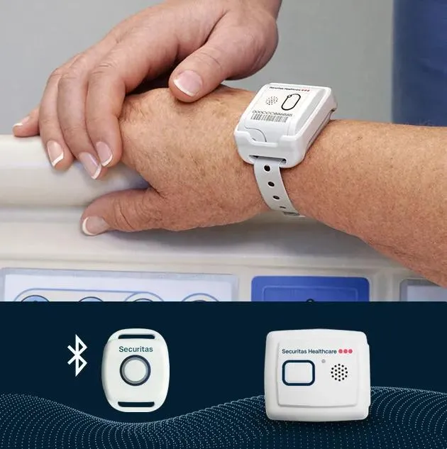 Securitas Healthcare Wi-Fi and BLE upgrade tag options