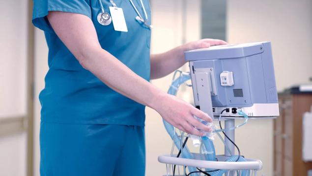 Nurse finds ventilator tracked with Securitas Healthcare asset management tag